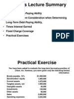 Analysis of Financial Statement