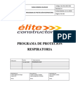 Eli - Eso.cmz-006 Programa de Protección Respiratoria Elite
