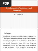 Data Encryption Techniques and Standards