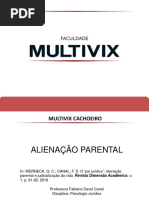 Psicologia Jurídica - Alienação Parental