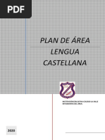 Plan de Area Lengua Castellana