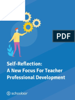 Self-Reflection - A New Focus For Teacher Professional Development