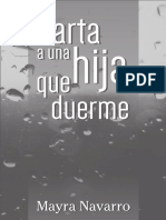 Carta A Una Hija Que Duerme en PDF