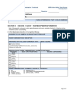 Dedication Evaluation Form