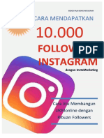 Ebook Cara Mendapatkan 10000 Followers Instagram Dengan Instagram Marketing PDF