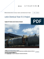 Lotte Chemical Titan TE 3 Project
