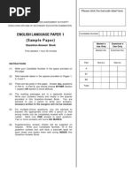 Download Sample Paper ENG Paper1 by Pinky Chu SN44628097 doc pdf
