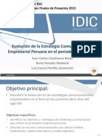 Evolución estrategias comunicacionales empresas peruanas 2000-2012