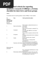 13 - COREQ - Checklist - 000017 Cuaitativa