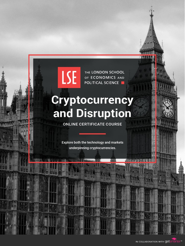 Crypto Course for Professionals | PDF | Cryptocurrency | London School Of  Economics