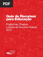 Guia de Recursos para a Educação 2012 Completo
