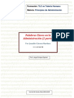 Palabras Claves en La Administración 2