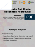 Kasubdit Kespro-Koordinator PPAM Kespro New