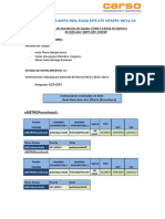 Informe ENLACE POP SANTA ANITA-REAL PLAZA ESTE (PURUCHUCO)