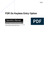 FDR Go (DR-ID800) Keyless Option_M503-E054