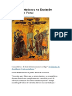 Cristãos Ortodoxos Sobre Expiação Substitutiva Penal