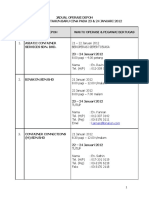 Jadual Operasi Depoh Sempena Cuti Tahun Baru Cina 2012 (Done Excel, Done CC)