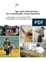 FAO_Knowledge and Information for sustainable food systems