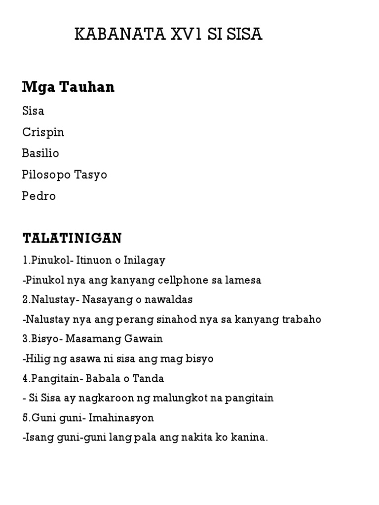 Noli Script | PDF