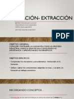 Lixiviación- Extracción