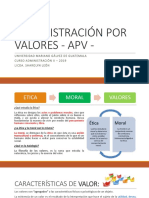 Administración Por Valores PDF
