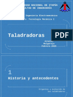 Taladros: historia, partes, tipos y usos