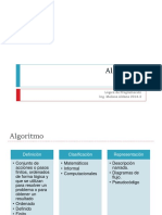 Algortimos - hasta diagrama de flujo