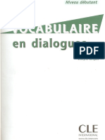 Vocabulaire en Dialogues Debutant PDF