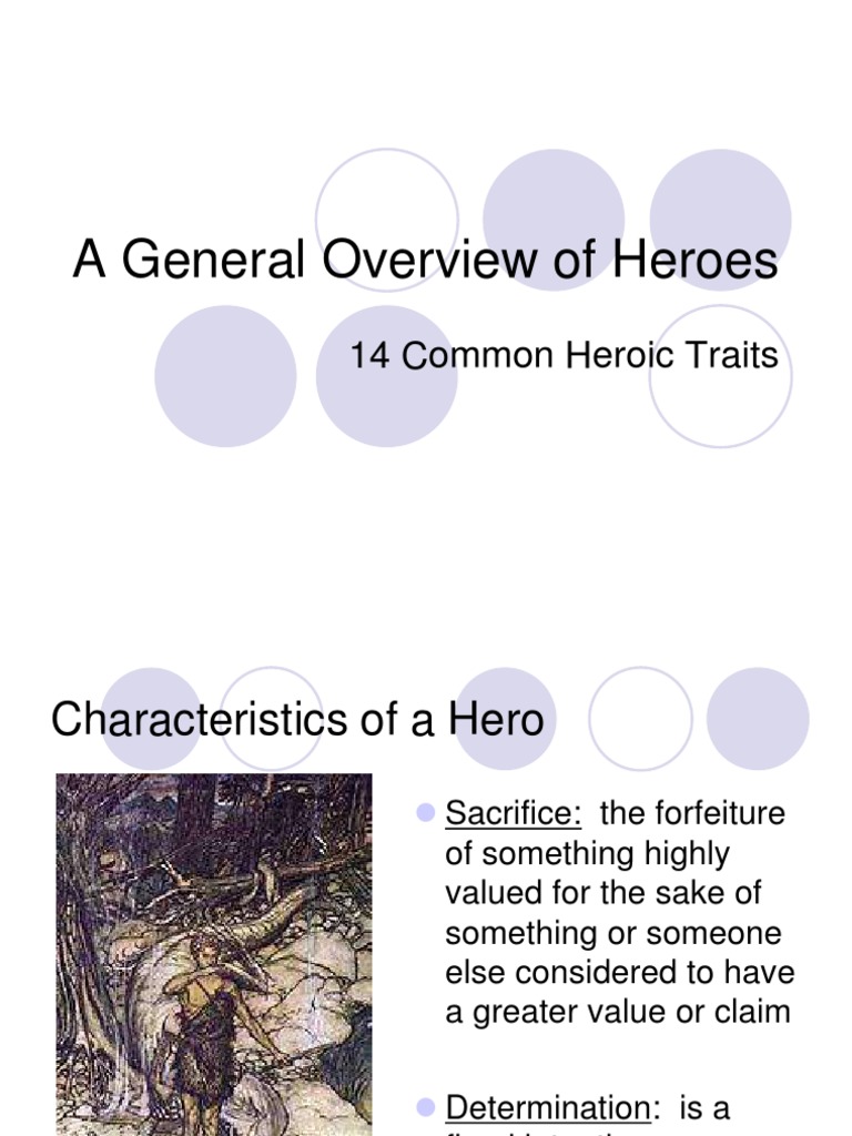 Key Traits of a Hero | PDF | Courage | Hero