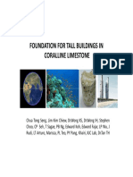 Foundation For Tall Buildings in Coralline Limestone Slides - 14 - July PDF