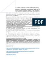 Qué Materias y Por Qué Se Deben de Litigar en Las Juntas Federales de Trabajo