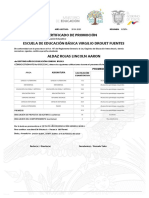 Certificados Promocion