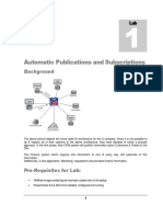 DIH 9.6 Lab 1 Automated Publications and Subscriptions
