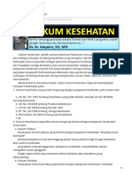 Hukum Kesehatan