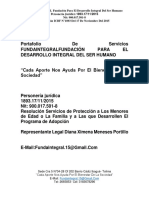 Portafolio de Servicios Fundaintegral