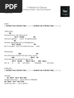 See Revival Chord Chart Song Structure Vocal Music