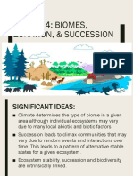 Biomes Zonation and Succession