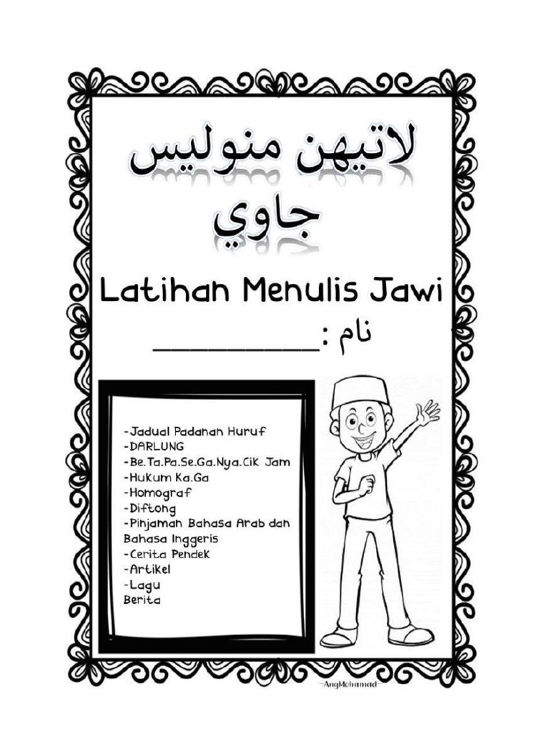 Latihan Menulis Jawi Tahun 1 Pdf