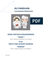 Buku Panduan Pernikahan - Sendi & Nanda PDF