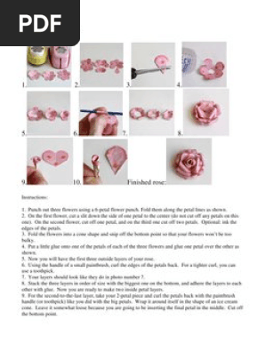 Paper Rose Tutorial