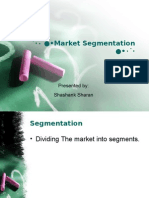 Market Segmentation Shashank