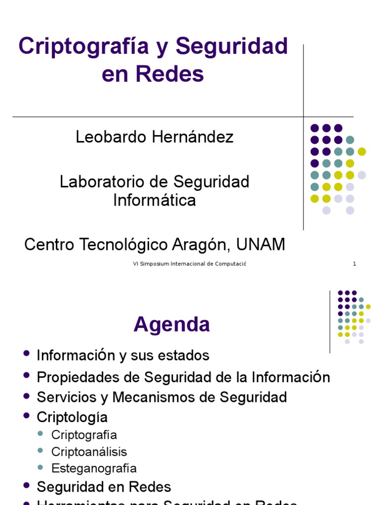 Criptografia Y Seguridad De Redes Pdf Criptografía Seguridad De