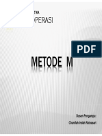 06 - 01 - Metode M