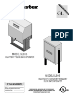 Liftmaster SL585 SL595 Slide Gate Operator Manual PDF