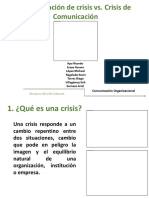 5.1 Comunicación de Crisis..