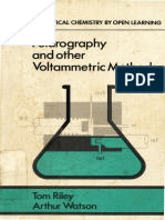 Tom Riley, Arthur Watson - Polarography and Other Voltammetric Methods (Analytical Chemistry by Open Learning) - John Wiley & Sons (1987) PDF