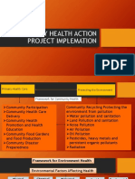 Community Health Action Project Implemation