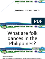 Exercise Program (Festival Dance)
