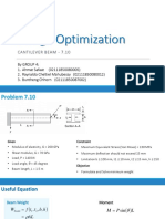 Design Optimization - Final Exercises - Group 4 PDF