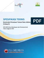 Spesifikasi Teknis Taman PDF